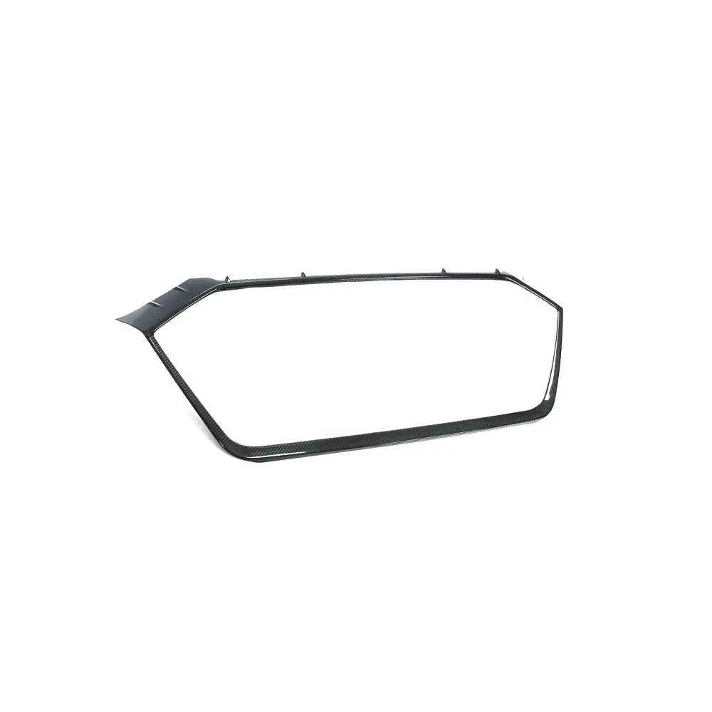 AUDI RS6 C8 AVANT CARBON FIBER FRONT GRILLE TRIM