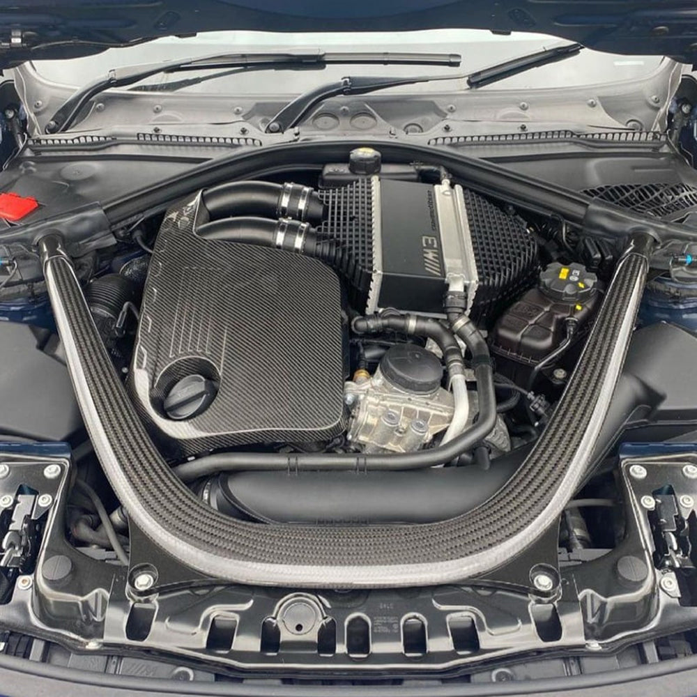 BMW M2 F87 & M3 F80 & M4 F82/F83 CARBON FIBER ENGINE COVER