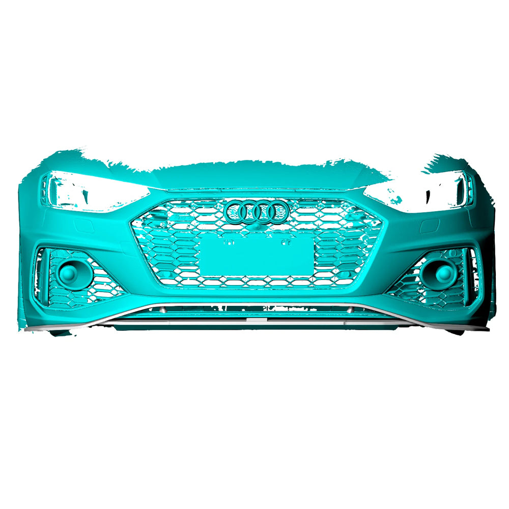 AUDI RS4 B9 CARBON FIBER V STYLE FRONT SPLITTER (2020-2021)
