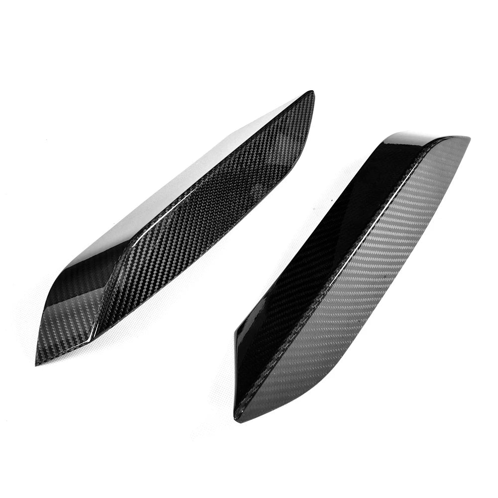 BMW M3 F80 & M4 F82/F83 CARBON FIBER FRONT BUMPER UPPER TRIMS