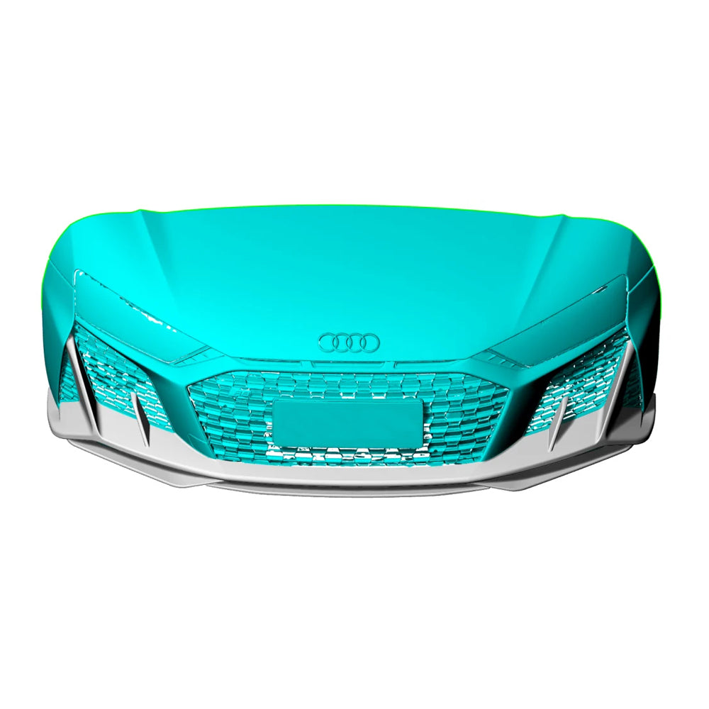 AUDI R8 V10 CARBON FIBER CUSTOM FRONT SPLITTER (2023)