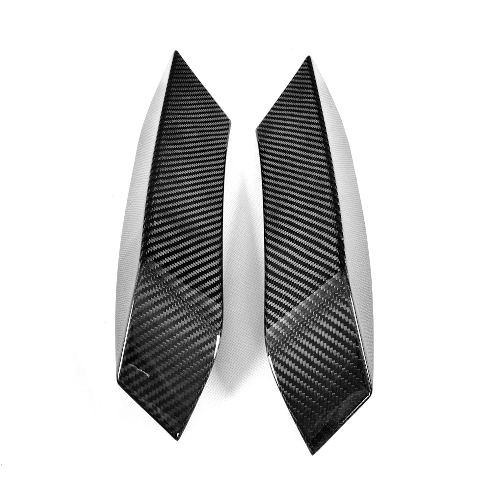 BMW M3 F80 & M4 F82/F83 CARBON FIBER FRONT BUMPER UPPER TRIMS