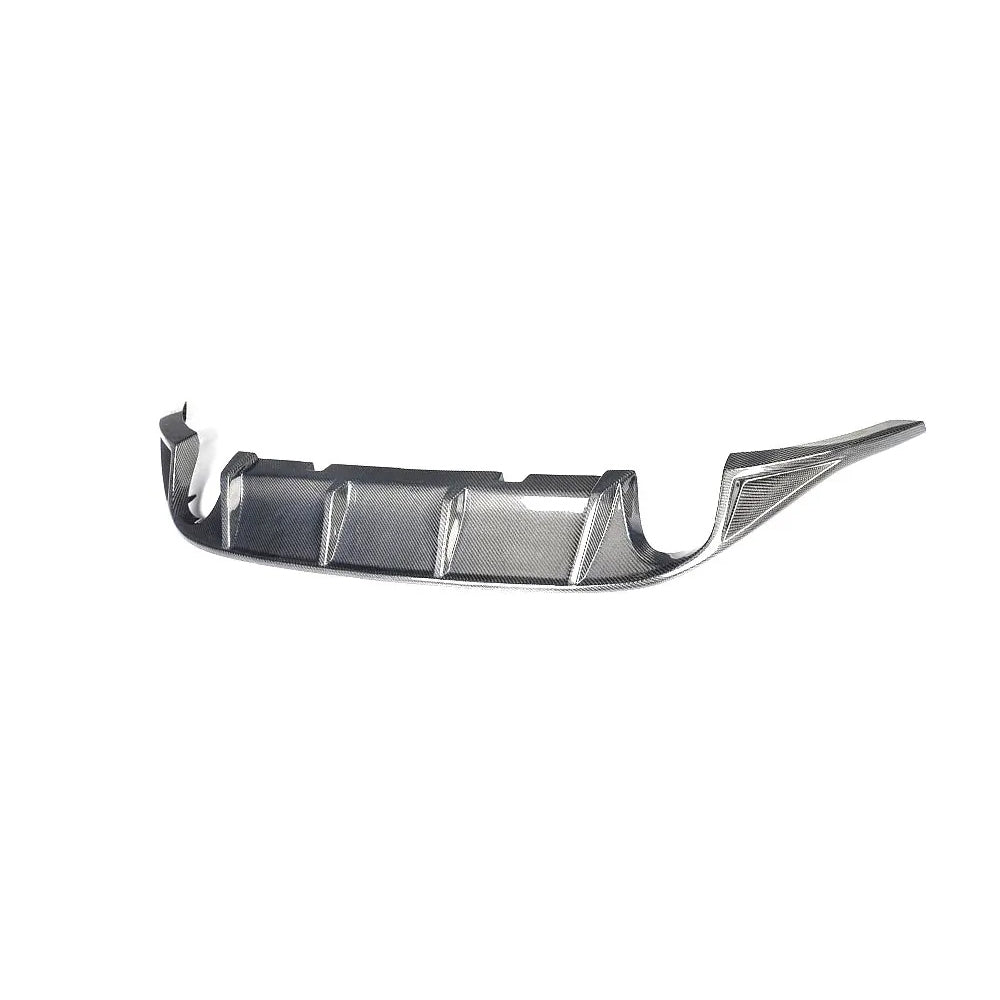 VOLKSWAGEN GOLF MK7 CARBON FIBER REAR DIFFUSER WITH DUAL EXAHUST