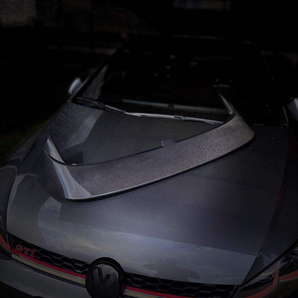 VOLKSWAGEN GOLF MK7 GTI & R CARBON FIBER REAR SPOILER