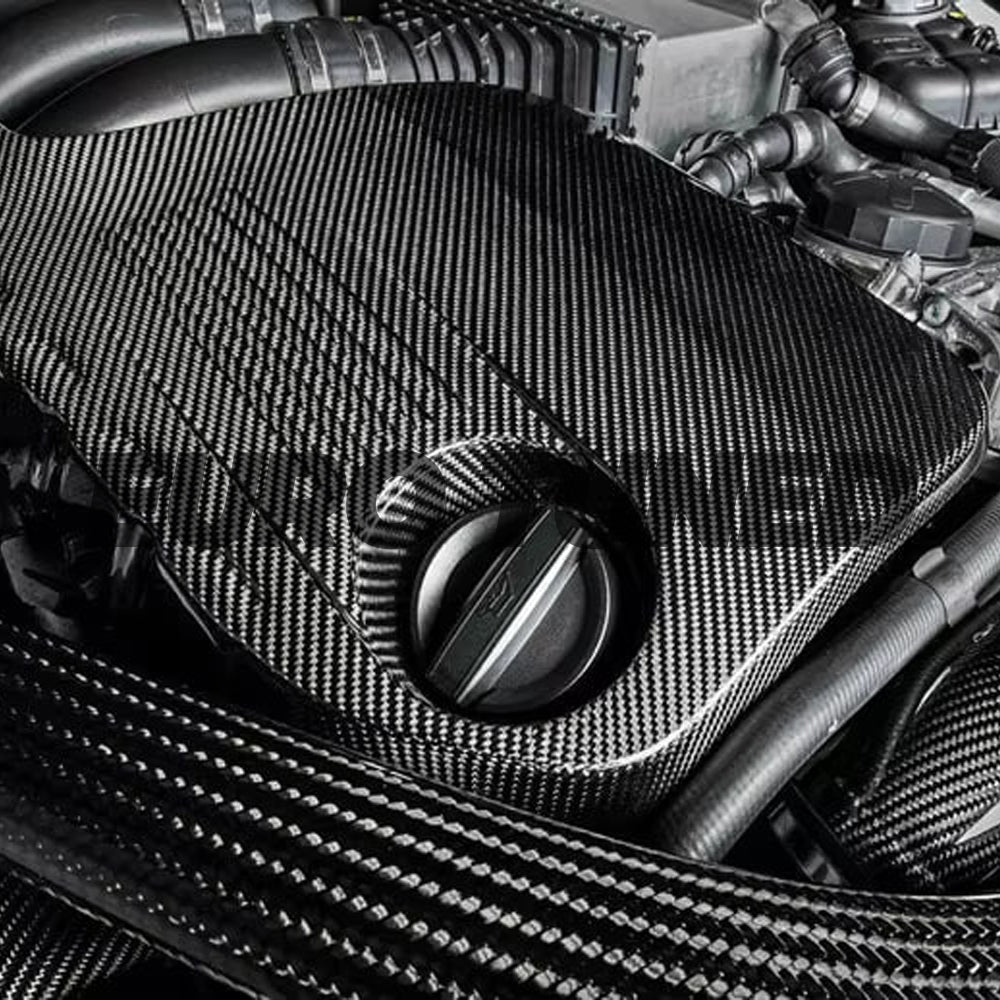 BMW M2 F87 & M3 F80 & M4 F82/F83 CARBON FIBER ENGINE COVER