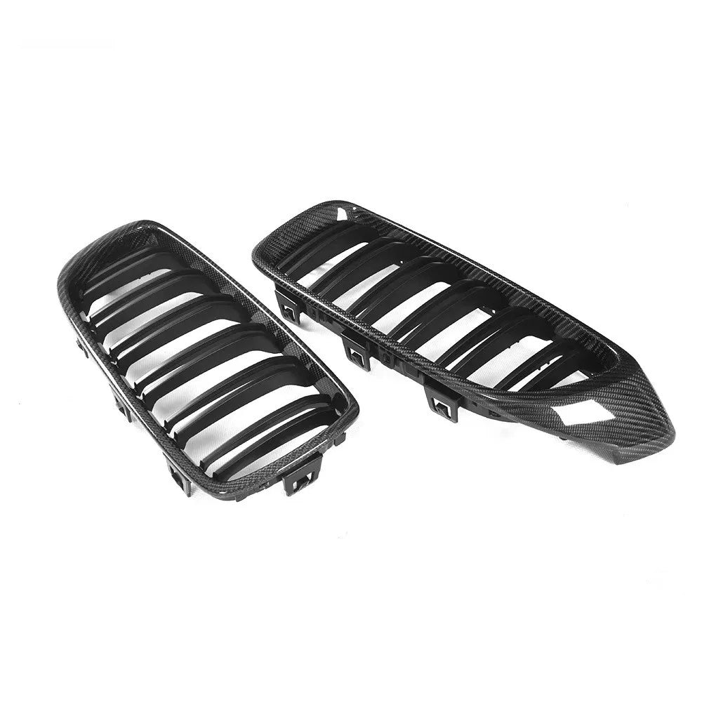 BMW 4 SERIES F32/F33/F36 & M4 F82/F83 CARBON FIBER FRONT GRILLES
