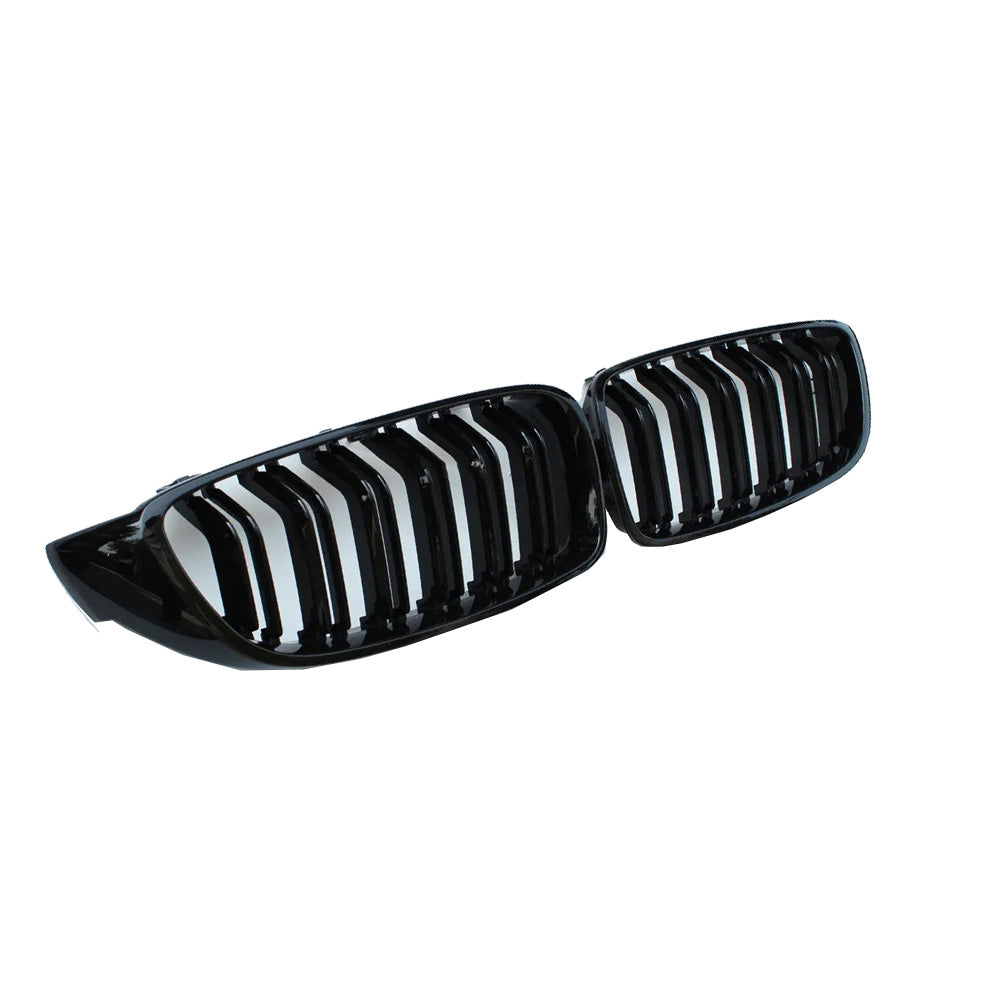 BMW M3 F80 & M4 F82/F83 GLOSS BLACK FRONT GRILLES