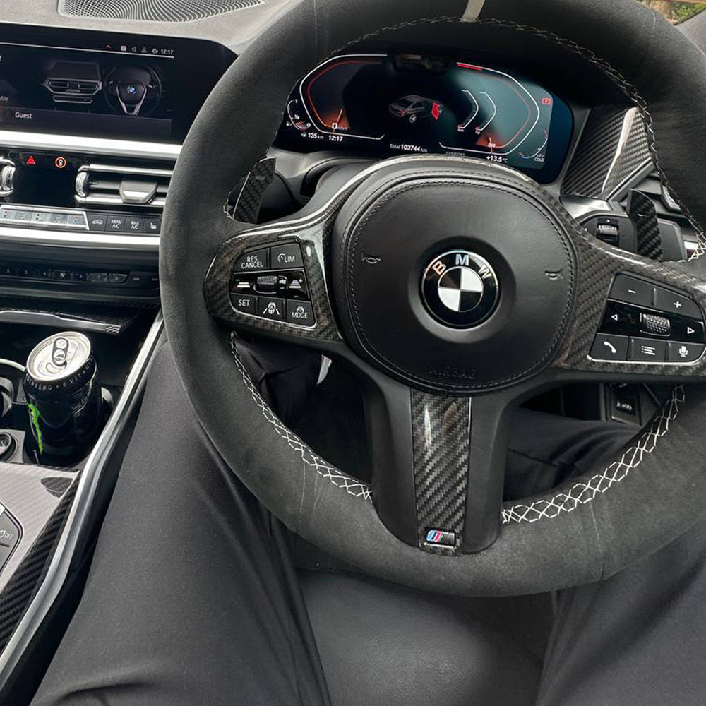 BMW F & G CHASSIS DRY CARBON FIBER MAGNETIC PADDLE SHIFTERS