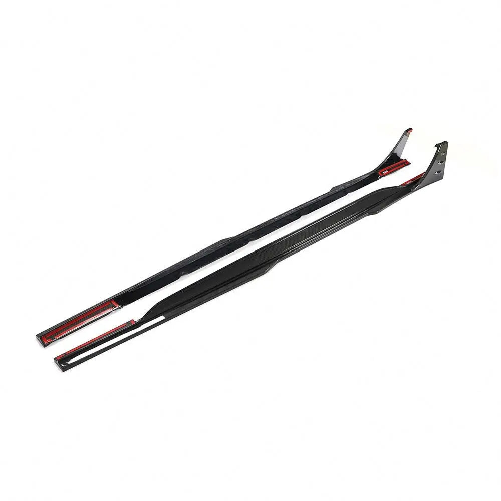 AUDI RS6 C8 AVANT CARBON FIBER CUSTOM SIDE SKIRTS (2019-2021)