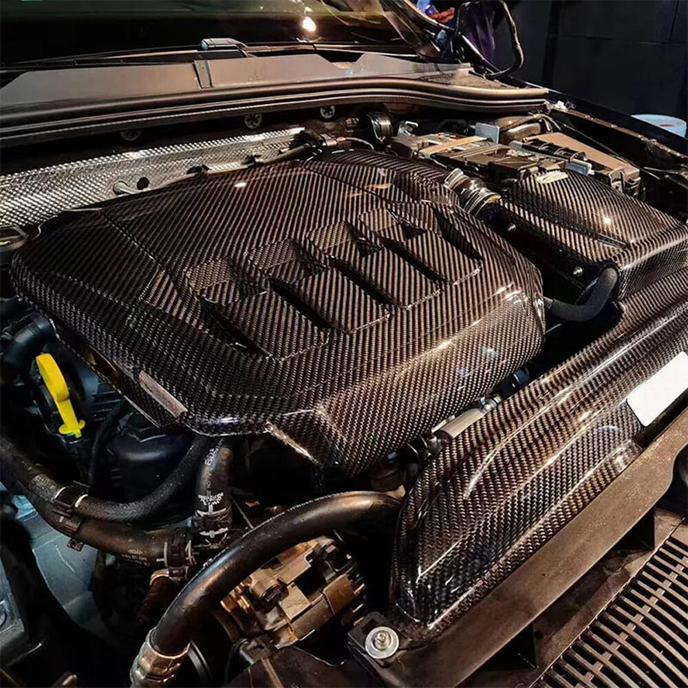 VOLKSWAGEN GOLF GTI MK8 CARBON FIBER ENGINE COVER