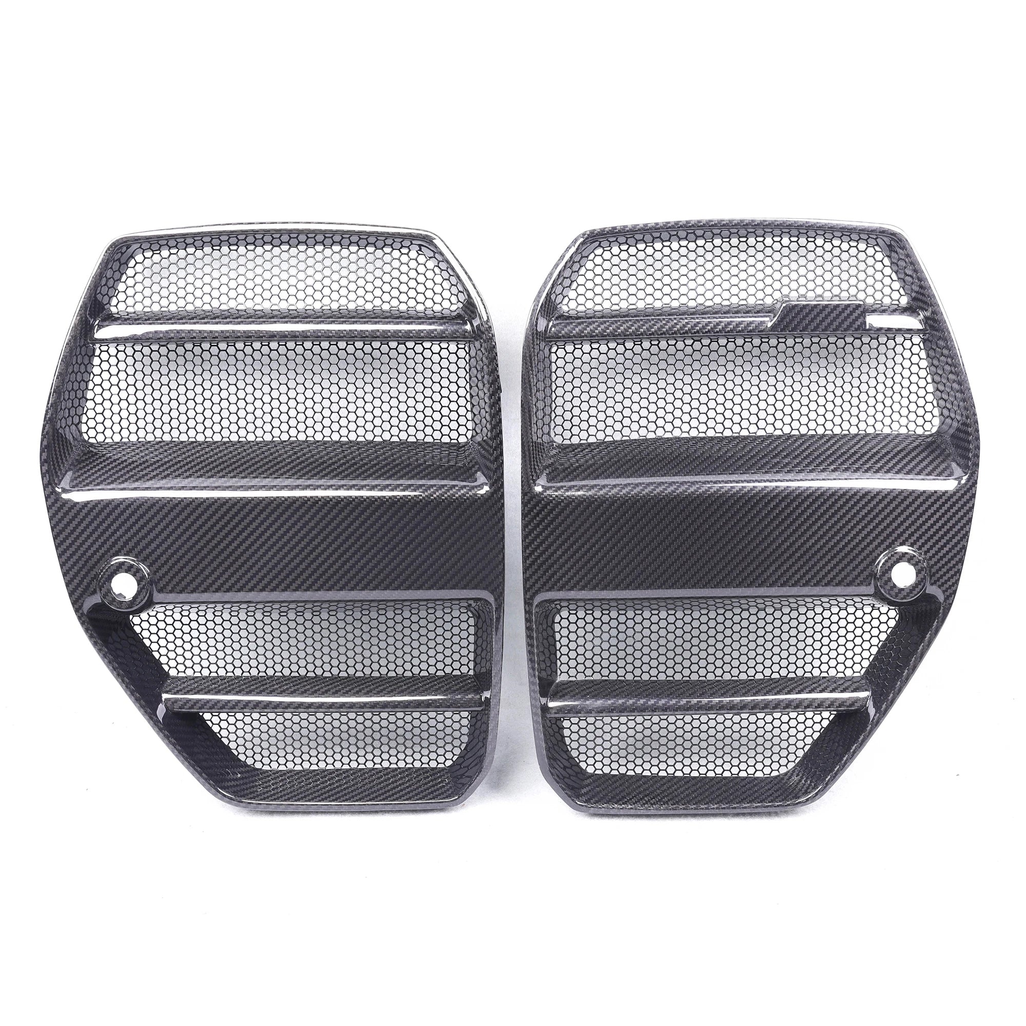 BMW M3 G80/G81 & M4 G82/G83 CARBON FIBER FRONT GRILLE WITH MESH