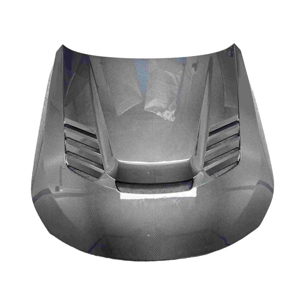 BMW 2 SERIES G42 & M2 G87 CARBON FIBER V STYLE BONNET