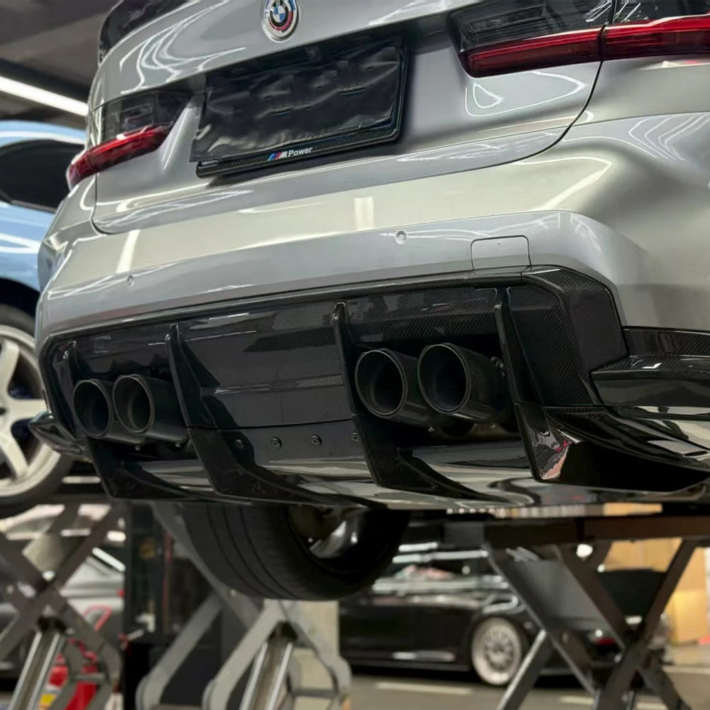 BMW M3 G80/G81 & M4 G82/G83 CARBON FIBER RSC REAR DIFFUSER