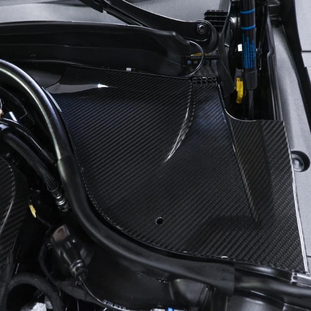 BMW M5 G90/G99 CARBON FIBER ENGINE COWL PANEL TRIM SET