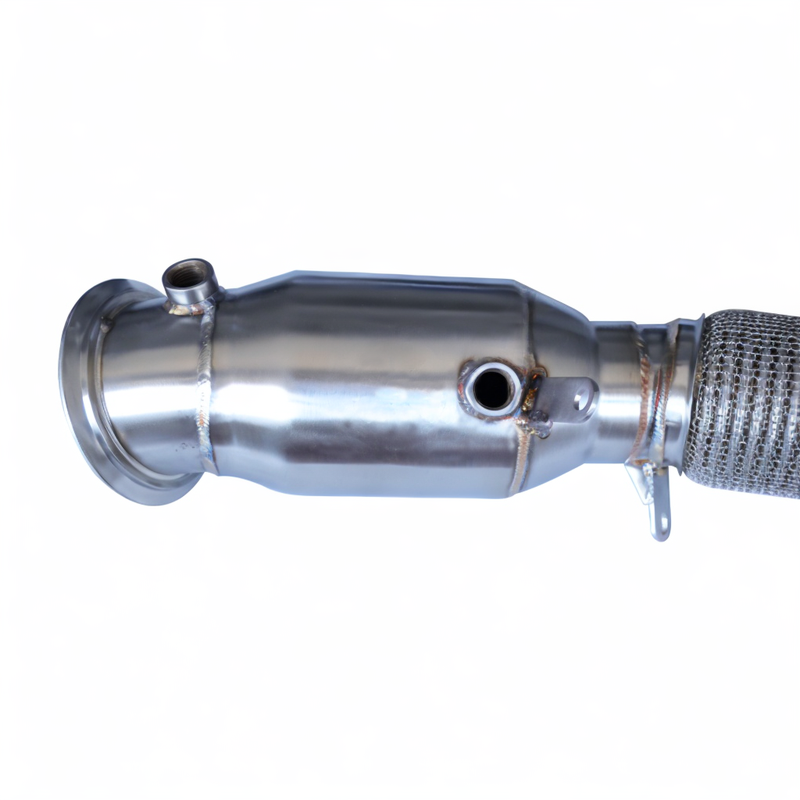 BMW N20 HIGH FLOW CATTED DOWNPIPE FOR F-CHASSIS (2012–2016)