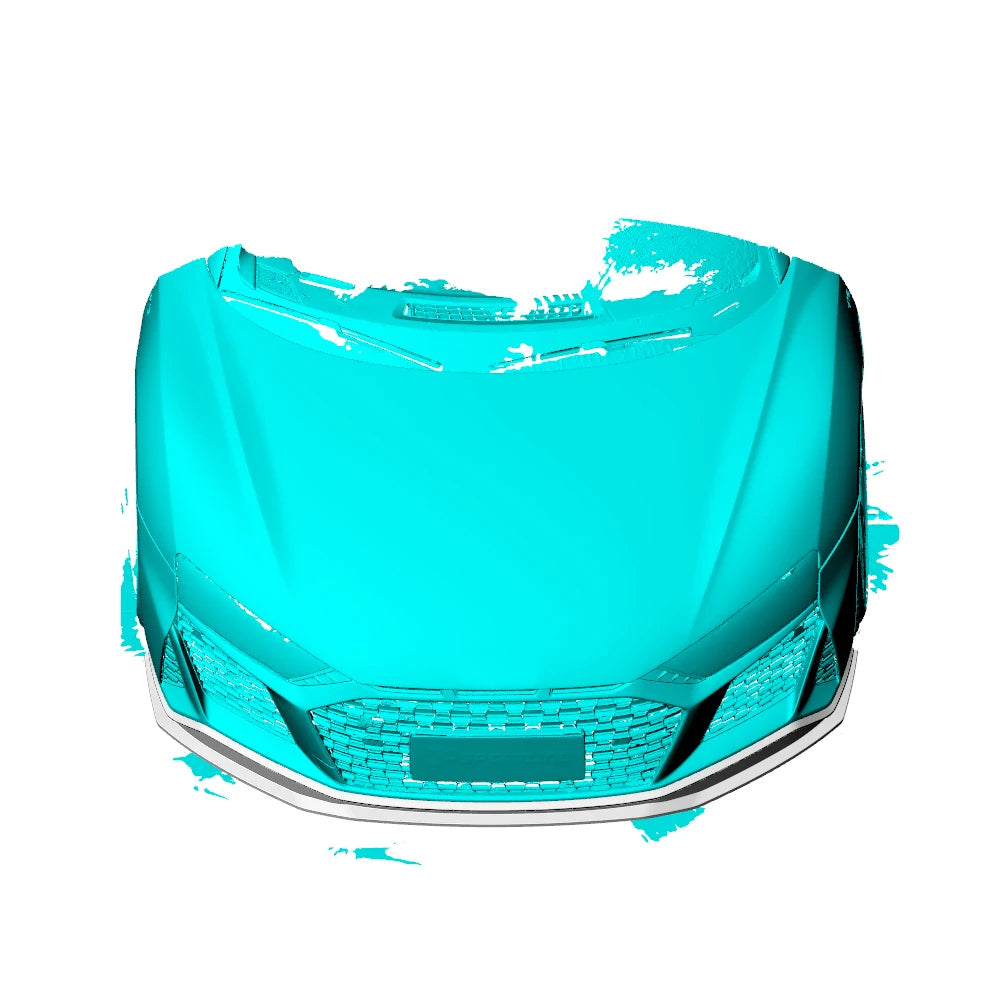 AUDI R8 V10 GT COUPE CARBON FIBER FRONT SPLITTER (2023)