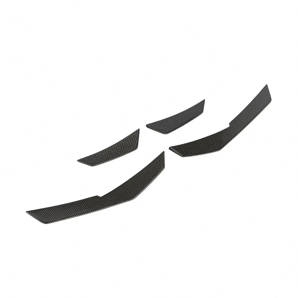 AUDI R8 V10 GEN 2 CARBON FIBER FRONT BUMPER CANARDS