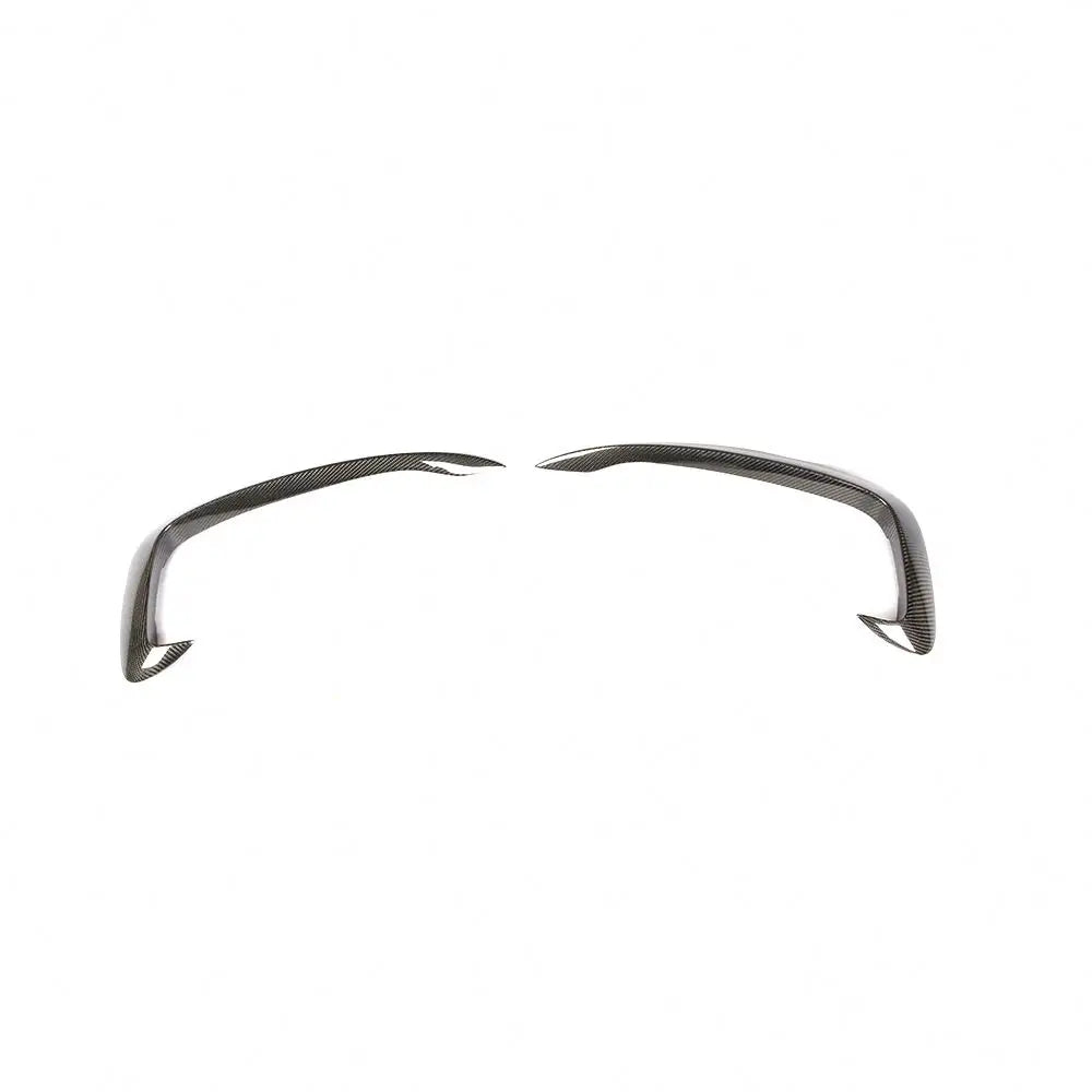 AUDI A5/S5 B9 CARBON FIBER FRONT BUMPER TRIMS (2015-2016)