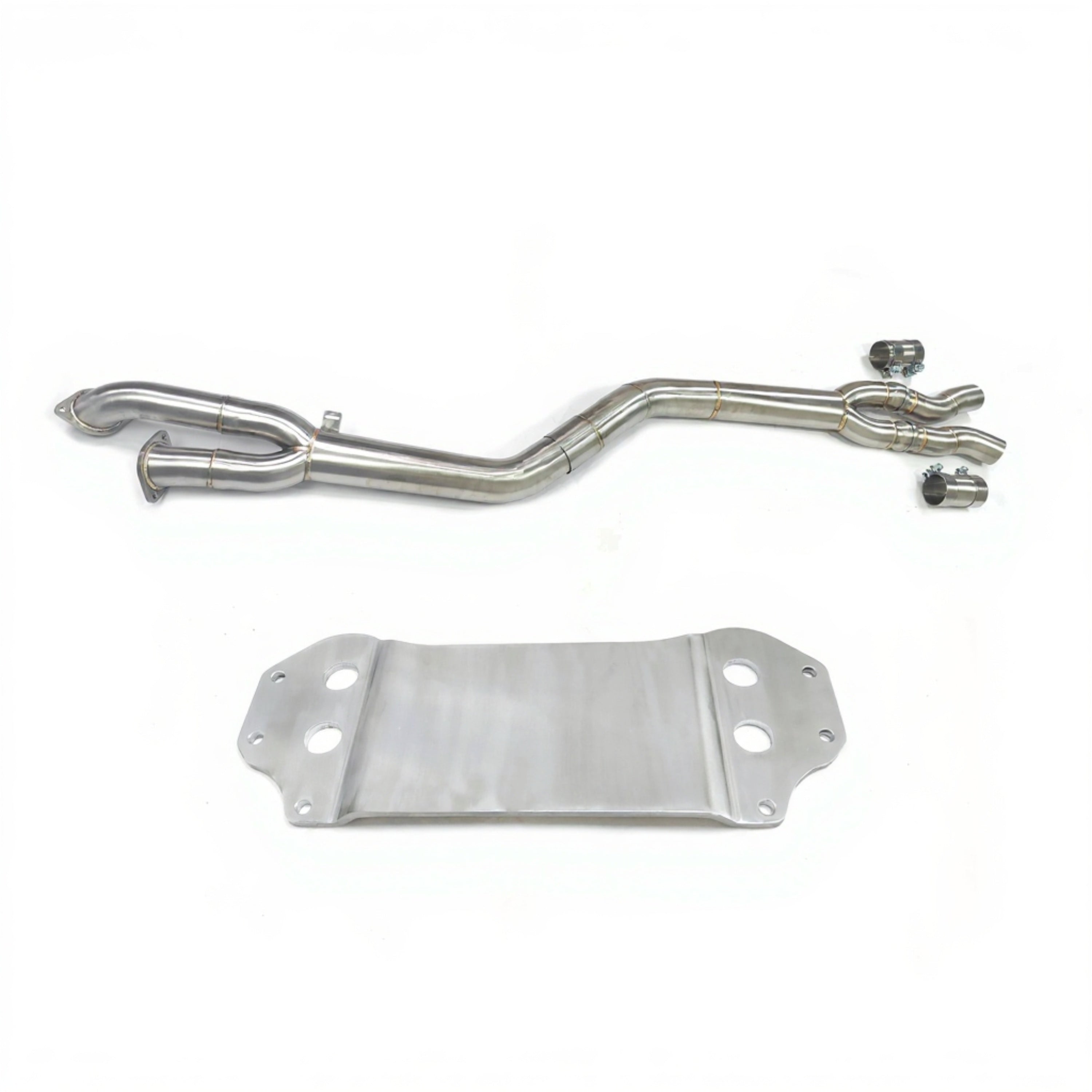 BMW M3 G80/G81 & M4 G82/G83 SINGLE MIDPIPE WITH EXTENDED BRACE