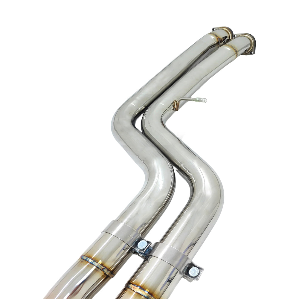 BMW M3 F80 & M4 F82/F83 VALVED CATBACK EXHAUST WITH HEAT SHIELD MUFFLER