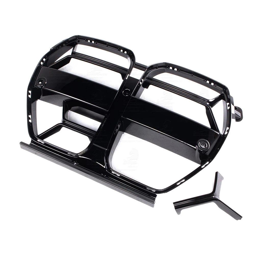 BMW M3 G80/G81 & M4 G82/G83 GLOSS BLACK CSL STYLE FRONT GRILLE