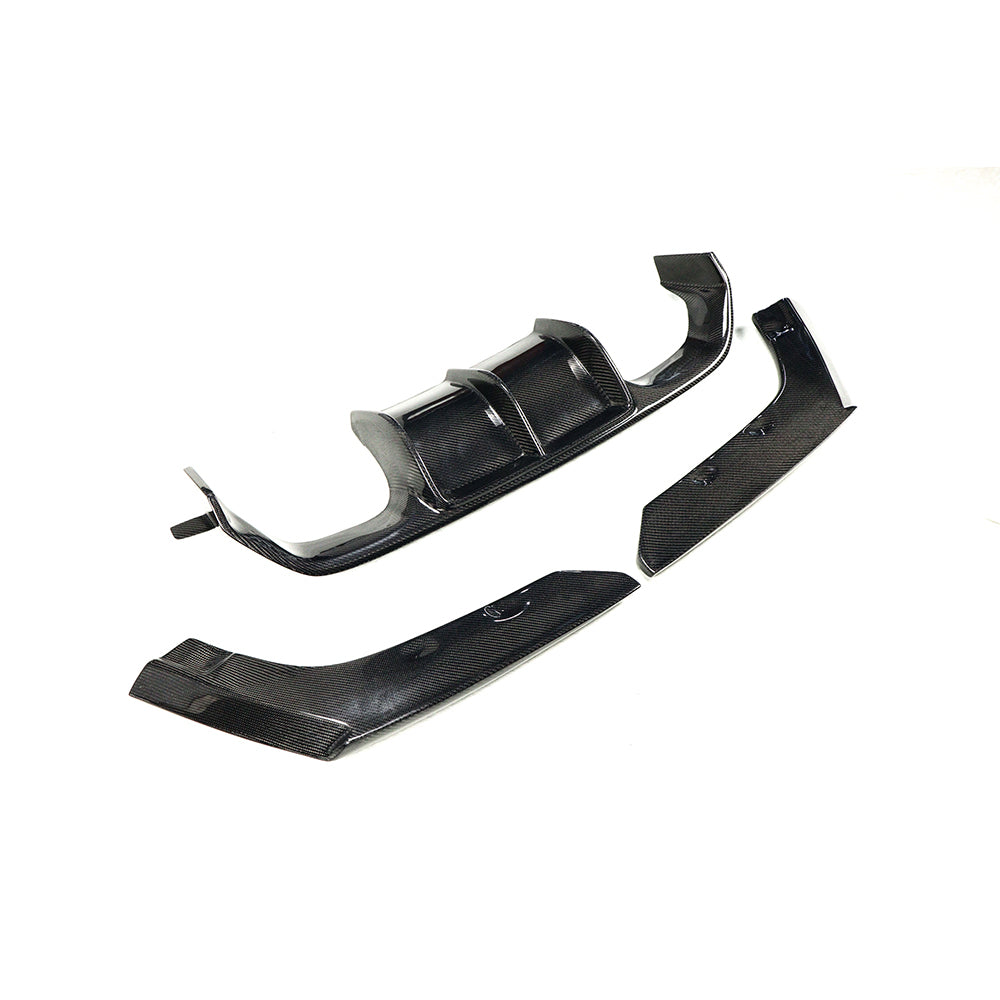 BMW M3 F80 & M4 F82/F83 CARBON FIBER REAR DIFFUSER