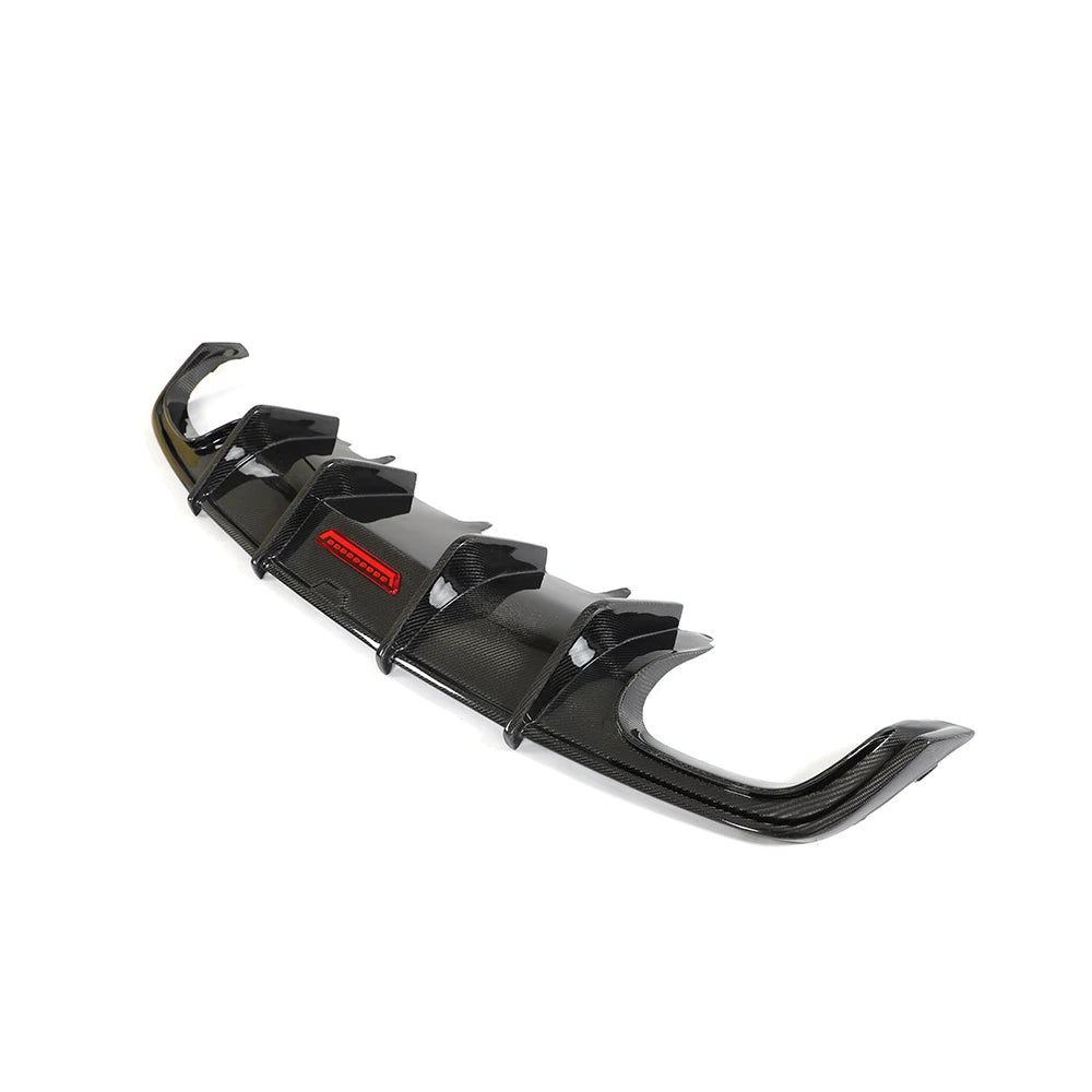 AUDI S7 C7 CARBON FIBER DIFFUSER WITH LED LIGHT (2016-2018)