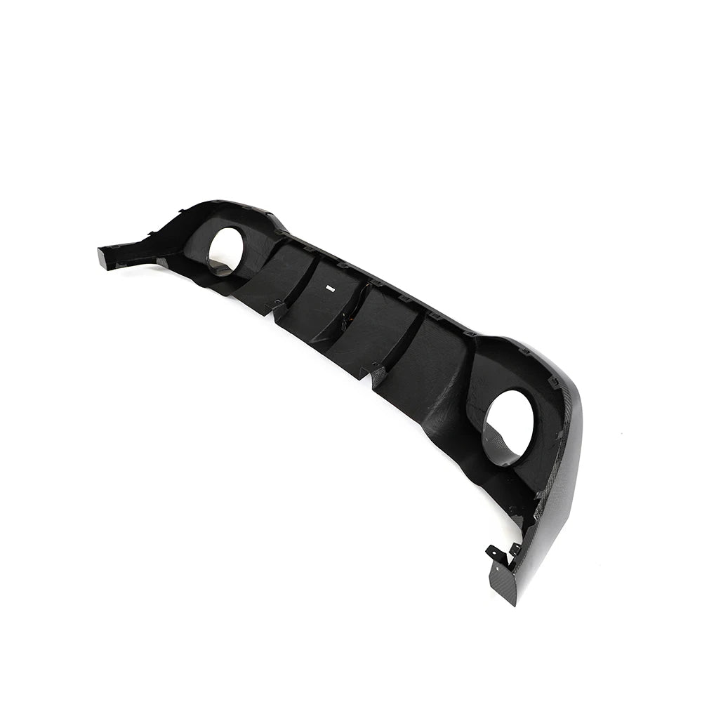 VOLKSWAGEN GOLF MK8 GTI CARBON FIBER REAR DIFFUSER WITH LED LIGHT