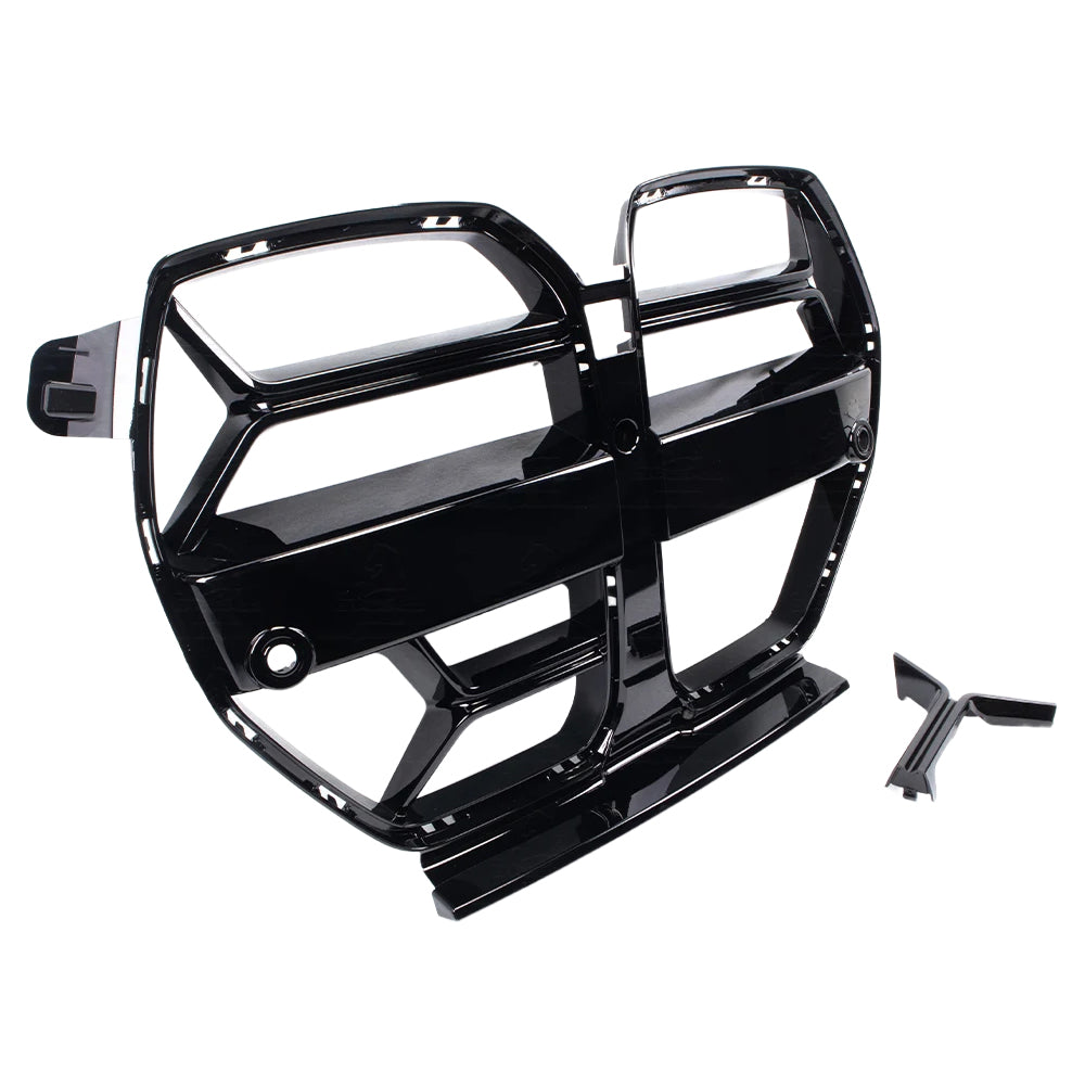 BMW M3 G80/G81 & M4 G82/G83 GLOSS BLACK CSL STYLE FRONT GRILLE
