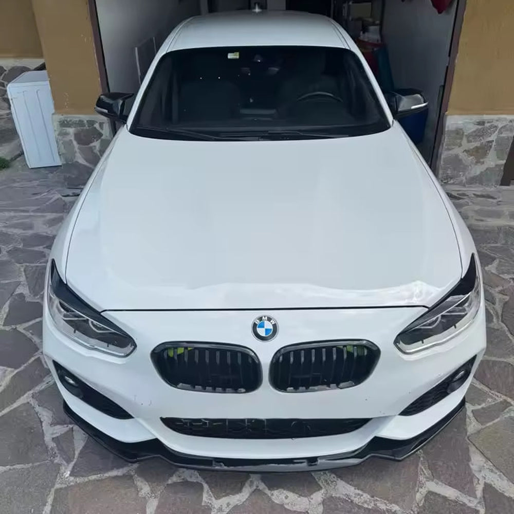 BMW 1 SERIES F20/F21 LCI GLOSS BLACK FRONT SPLITTER (2015-2019)