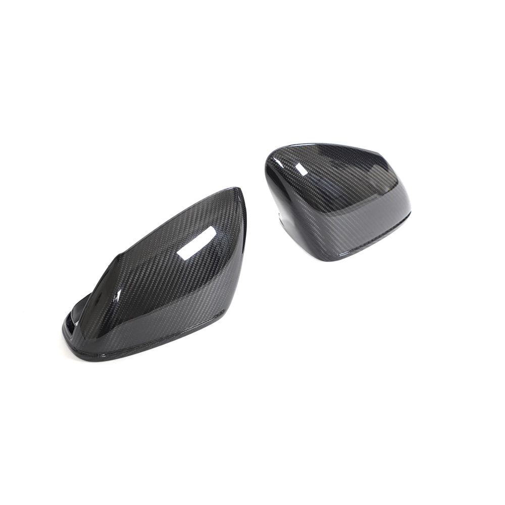 Porsche Taycan 9J1 Turbo S Carbon Fiber Mirror Covers (2020–2021)