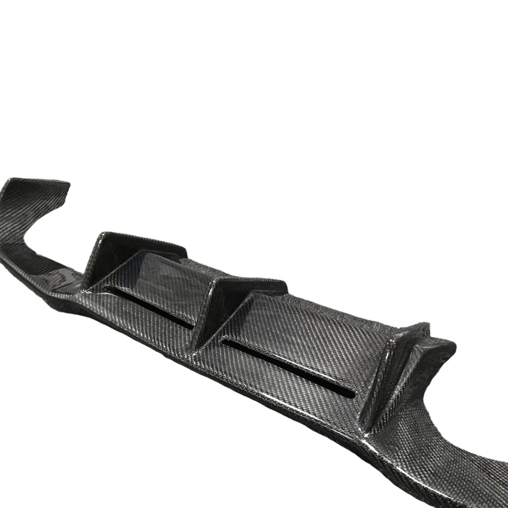 BMW M2 F87 CARBON FIBER 3 PIECE REAR DIFFUSER