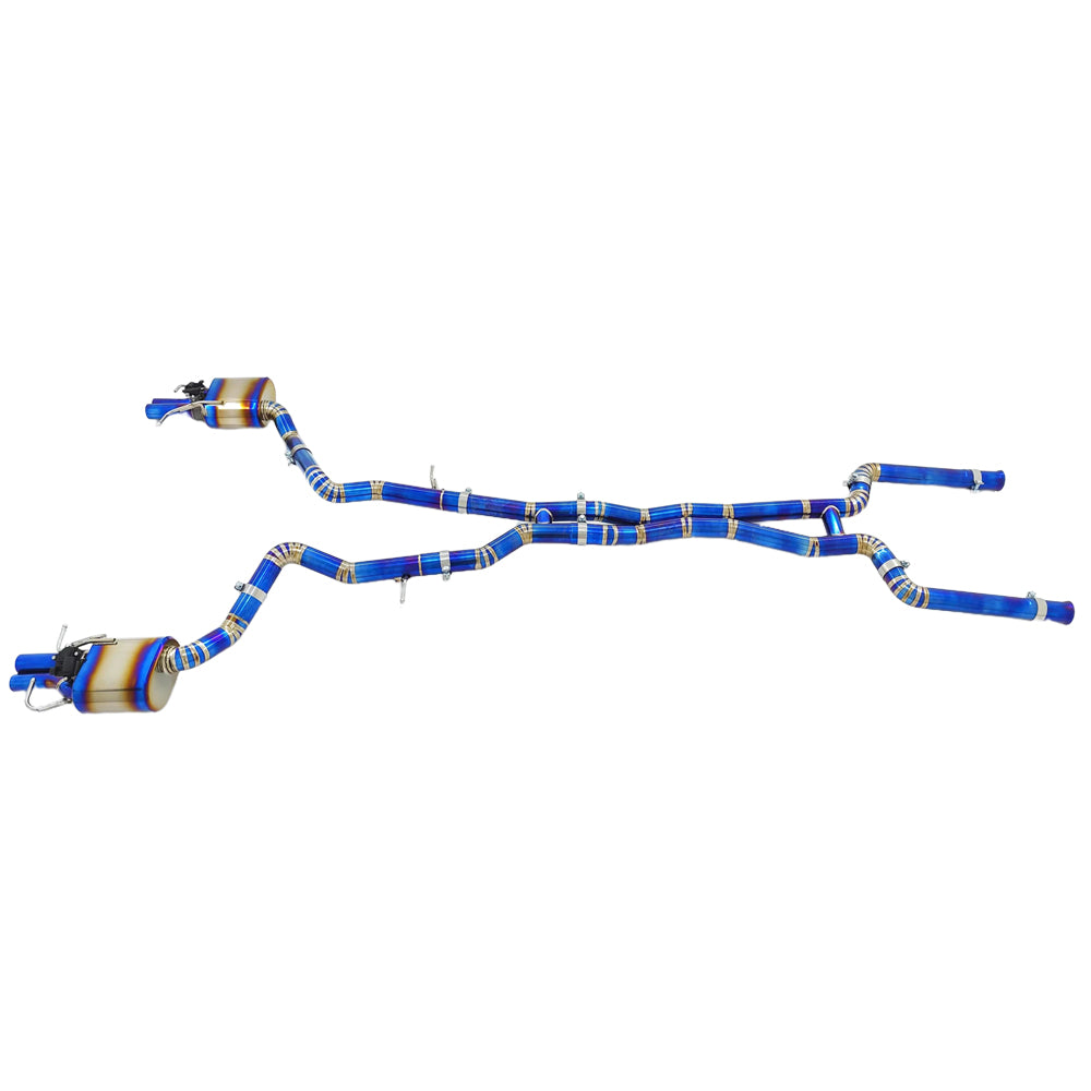 MERCEDES AMG E63/E63S W213 TITANIUM VALVED CATBACK EXHAUST