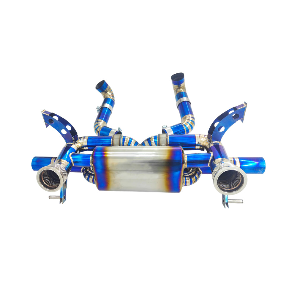 AUDI R8 TITANIUM VALVED CATBACK EXHAUST