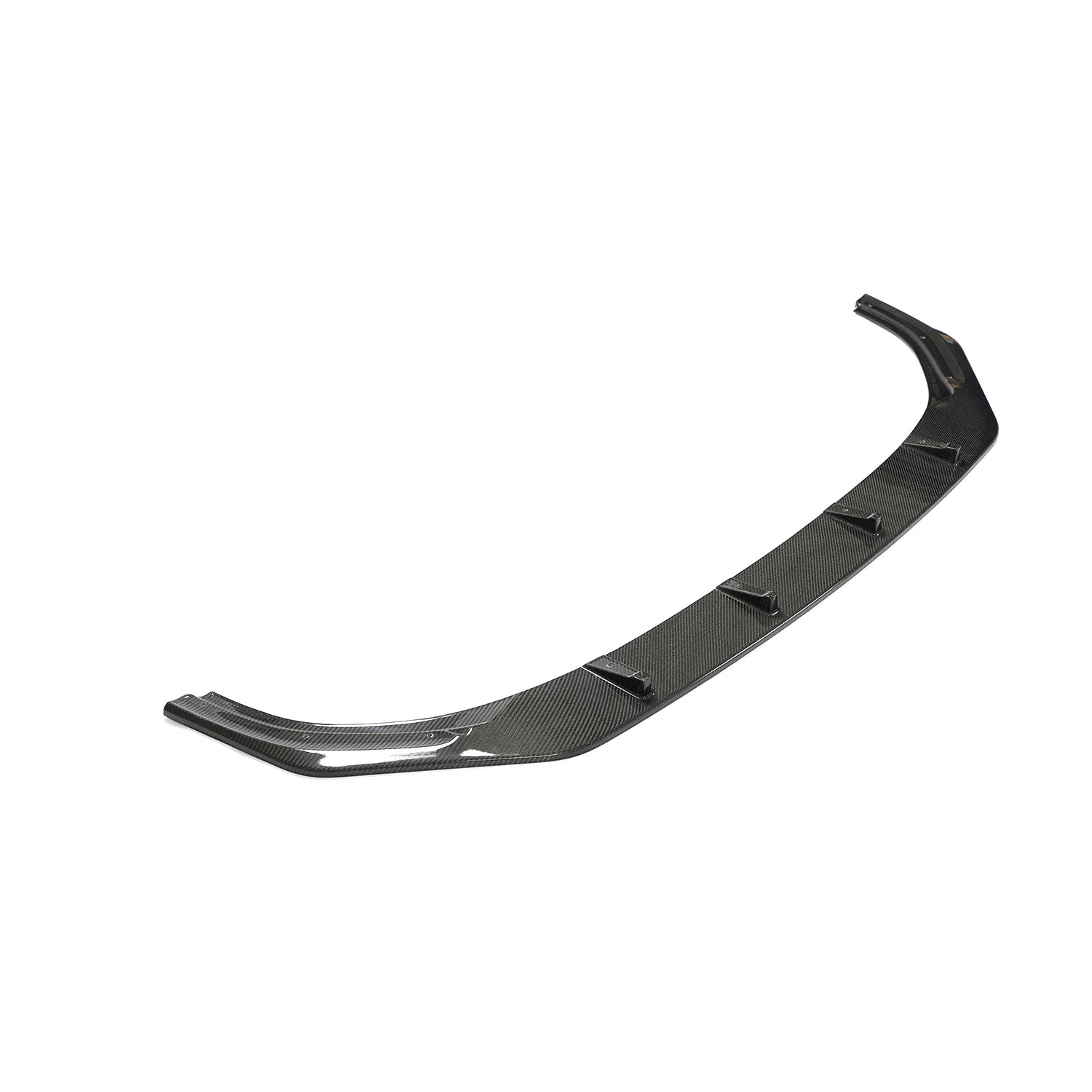 VOLKSWAGEN GOLF MK8 CARBON FIBER V STYLE FRONT SPLITTER