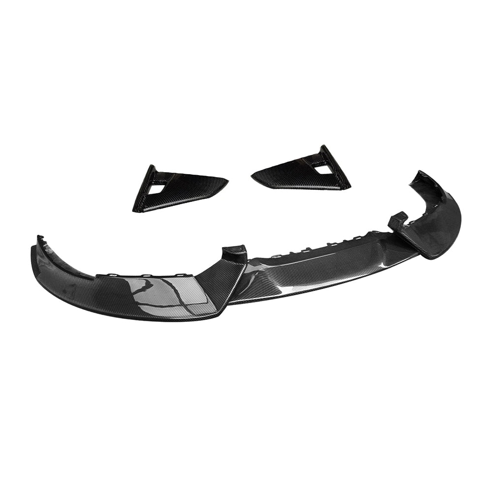 Porsche Taycan 9J1 Base & 4S Carbon Fiber Front Lip V1 (2020–2023)