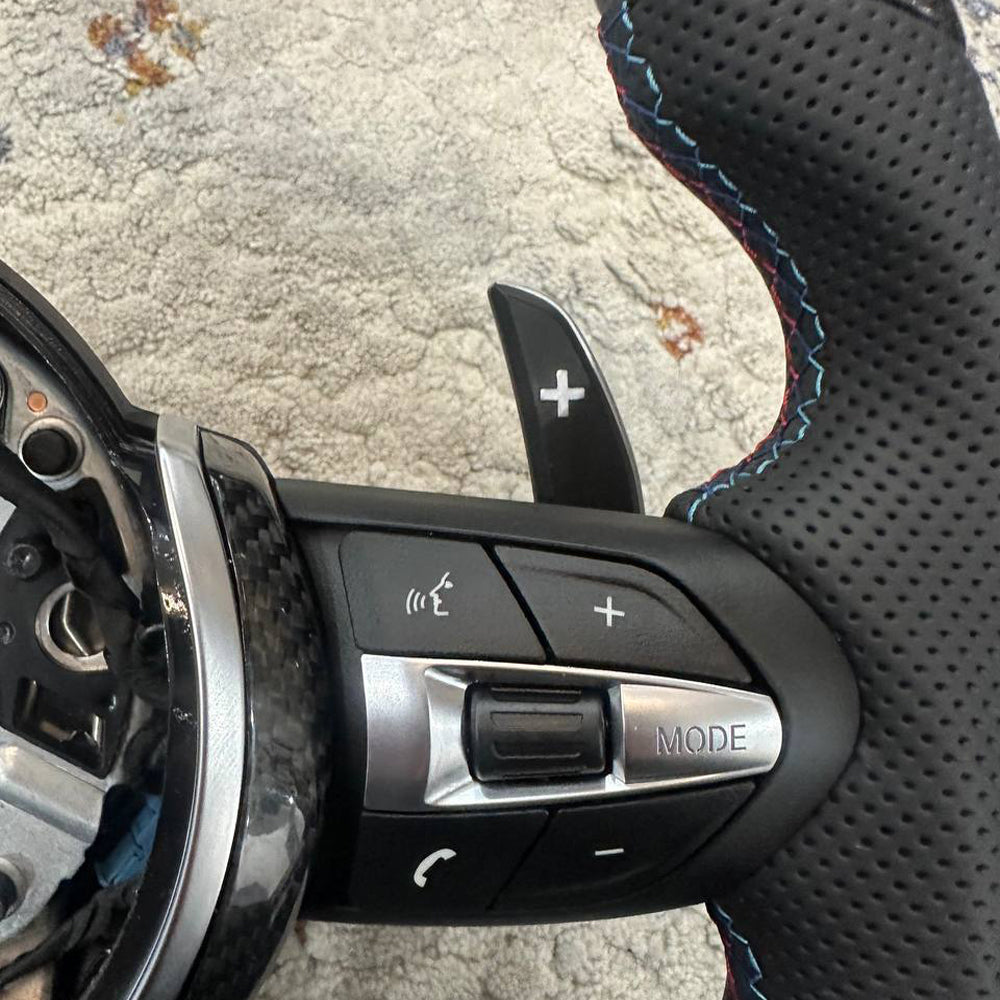 BMW F-CHASSIS 1/2/3/4 SERIES & X1/X2/X3/X4/X6 CARBON FIBER STEERING WHEEL