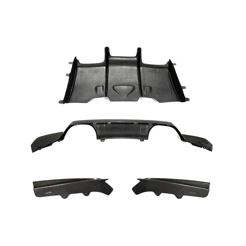 BMW M3 F80 & M4 F82/F83 CARBON FIBER PSM STYLE REAR DIFFUSER