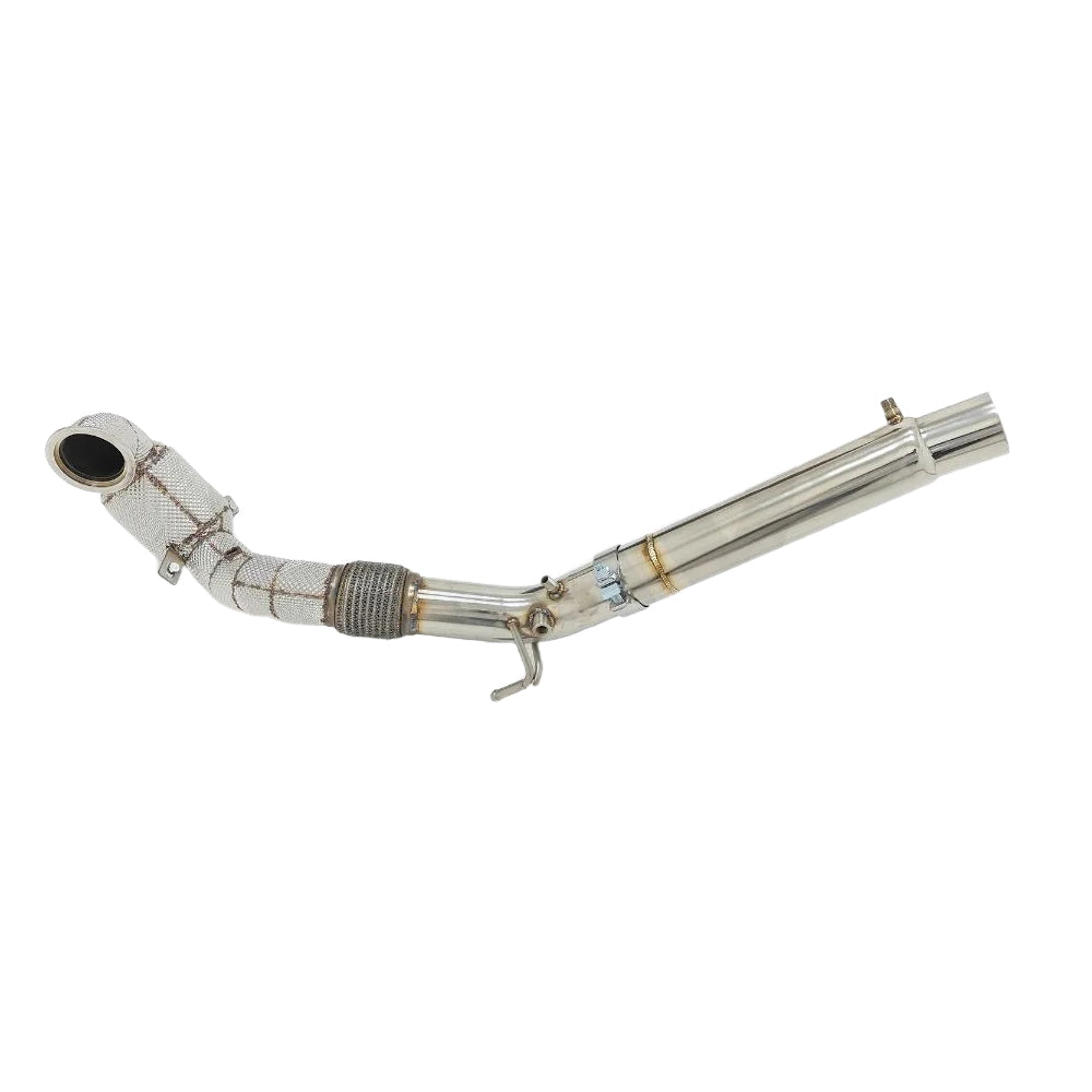VOLKSWAGEN GOLF GTI MK 7.5 HIGH FLOW CATTED DOWNPIPE WITH OPF