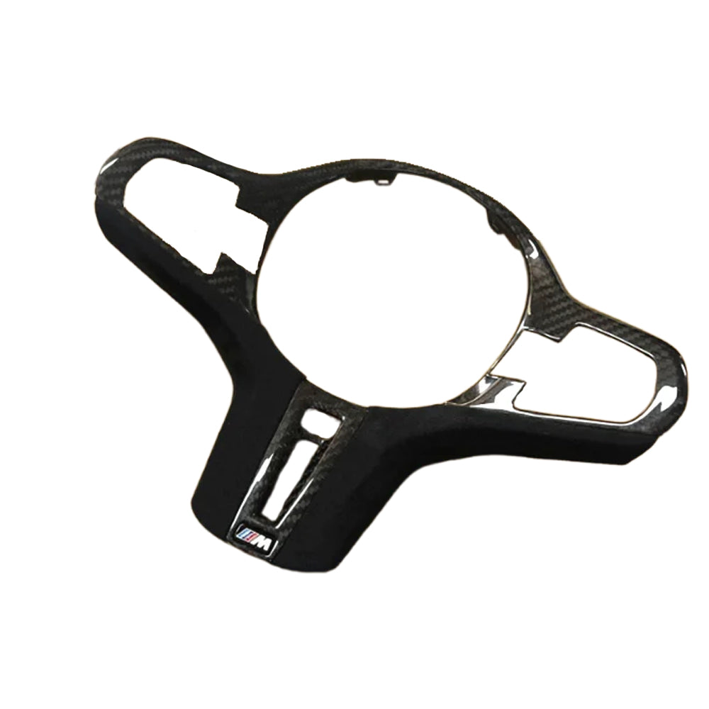 BMW G-CHASSIS CARBON FIBER & ALCANTARA STEERING WHEEL TRIM
