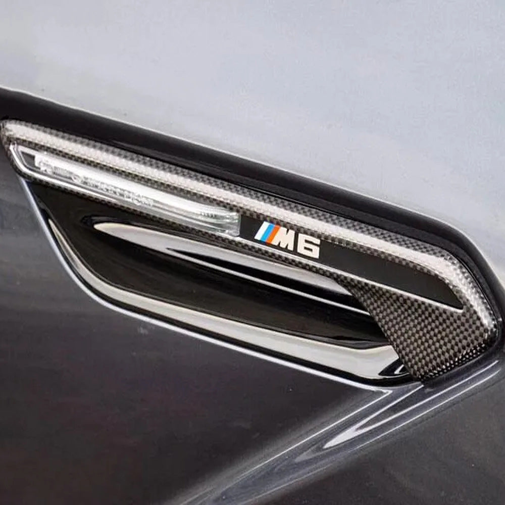 BMW M6 F06/F12/F13 CARBON FIBER FENDER VENT TRIMS