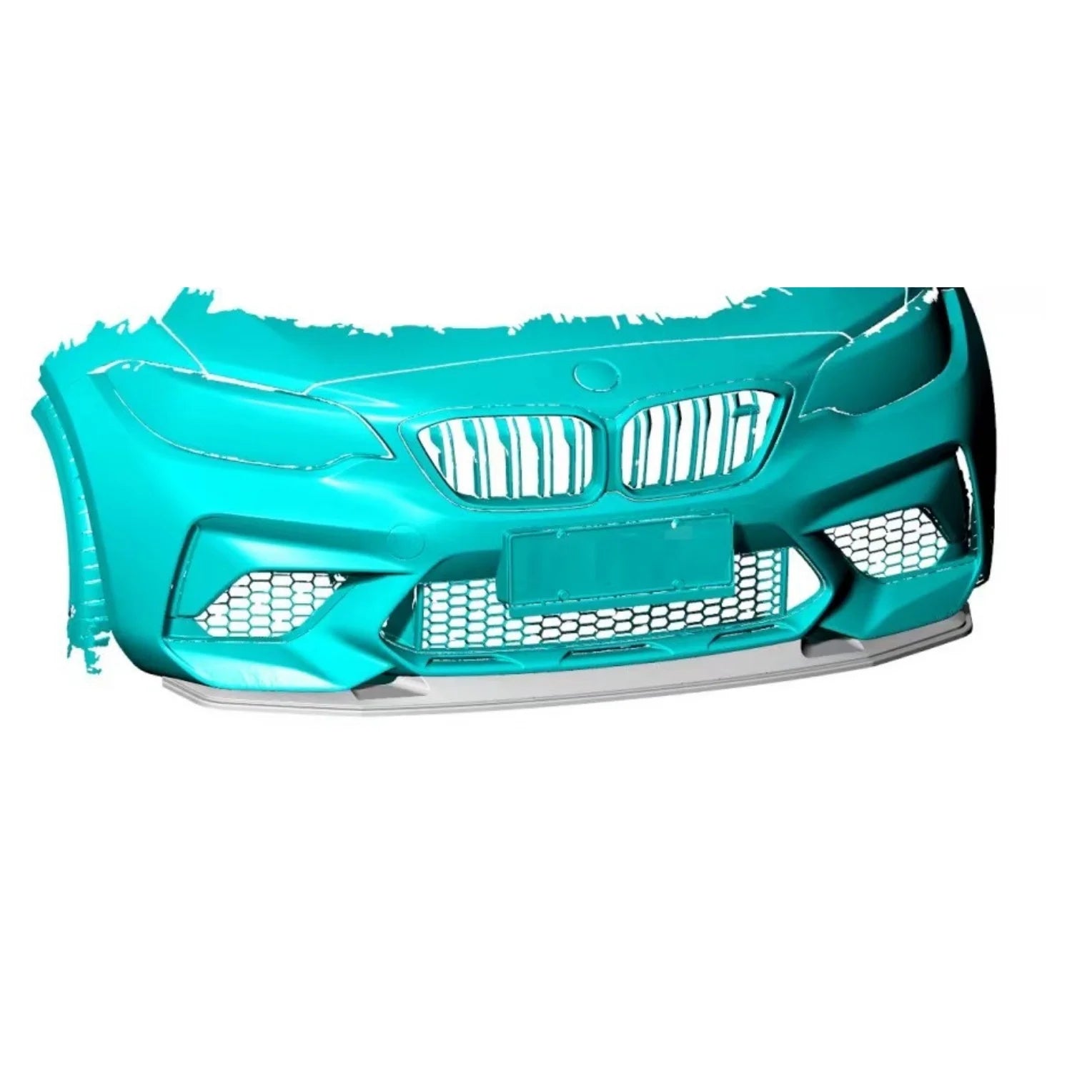 BMW M2 F87 CARBON FIBER GTS STYLE FRONT SPLITTER