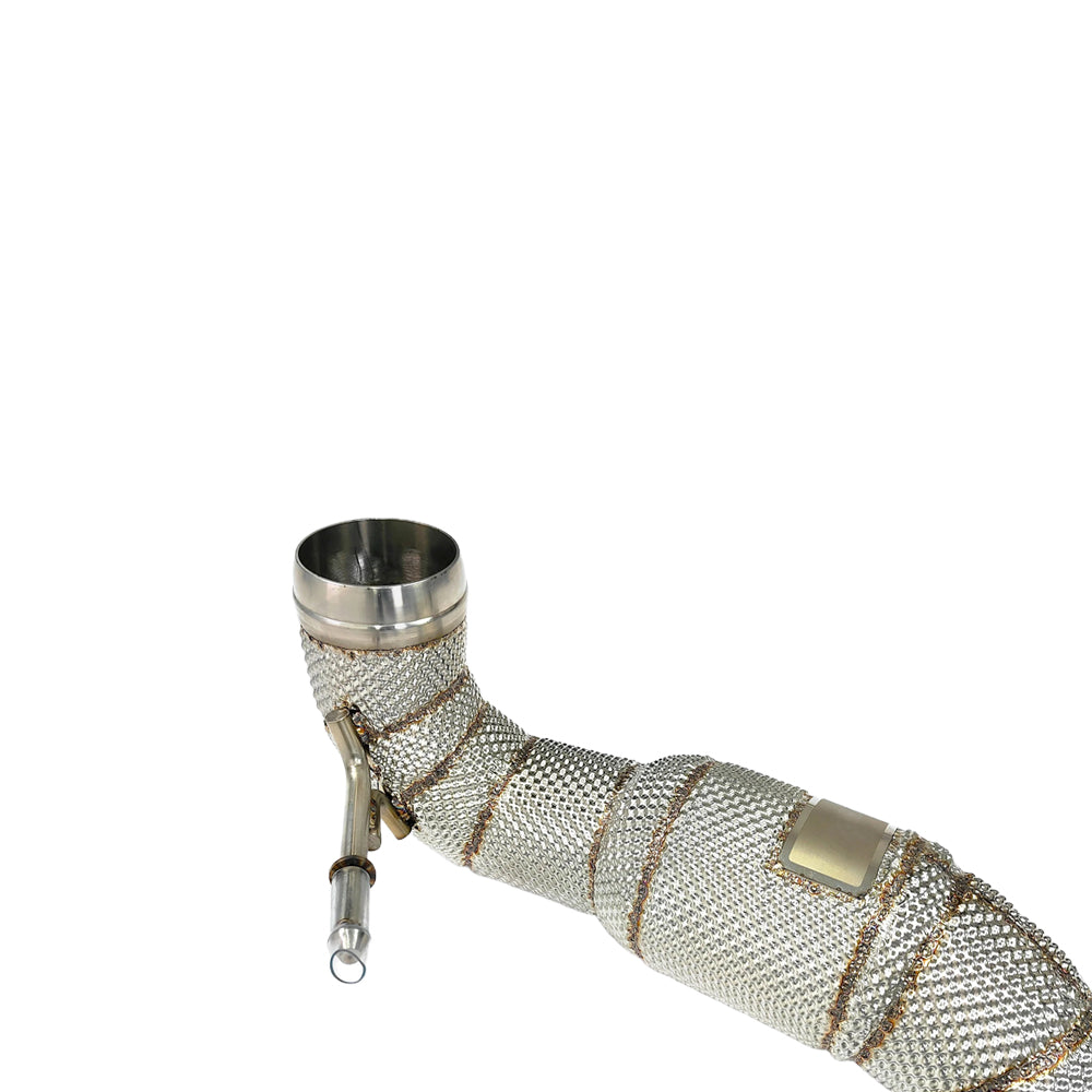 MERCEDES A45 AMG W176 DOWNPIPE WITH HEAT SHIELD