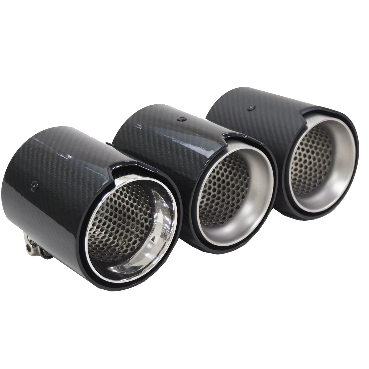 CARBON FIBER M PERFOMANCE EXHAUST TIPS FOR M135I/M140I & M235I/M240I