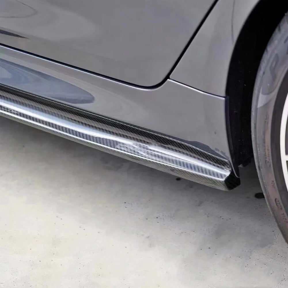 BMW M8 F91/F92 COUPE CARBON FIBER 3D STYLE SIDE SKIRTS