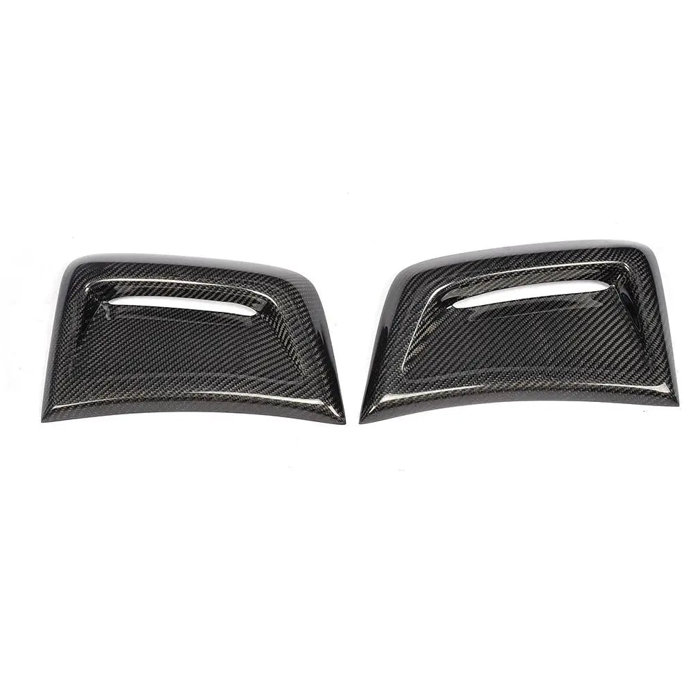 MERCEDES C63 W204 CARBON FIBER FRONT BUMPER AIR VENTS (2012-2014)