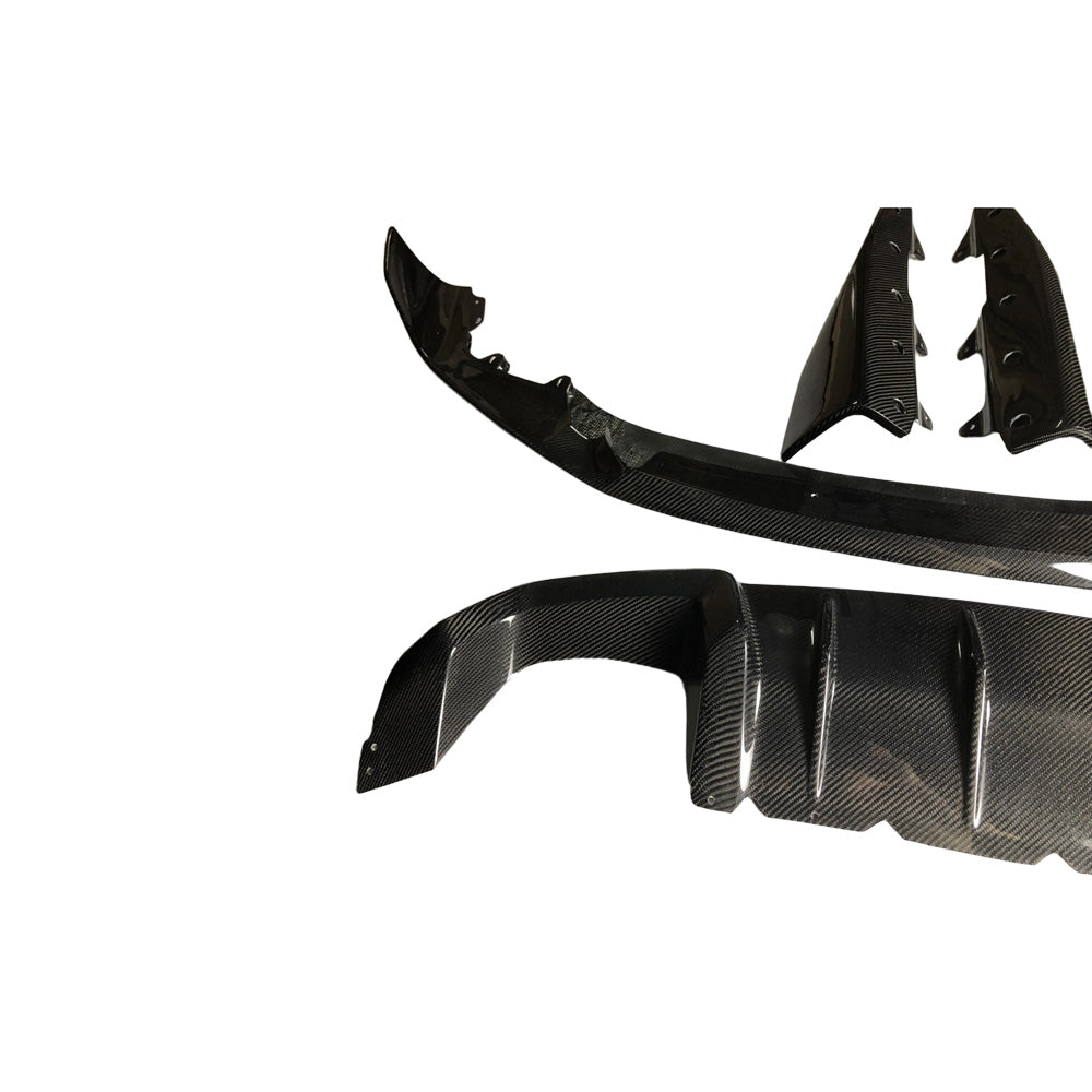 BMW M2 F87 CARBON FIBER BODY KIT FRONT SPLITTER & DIFFUSER