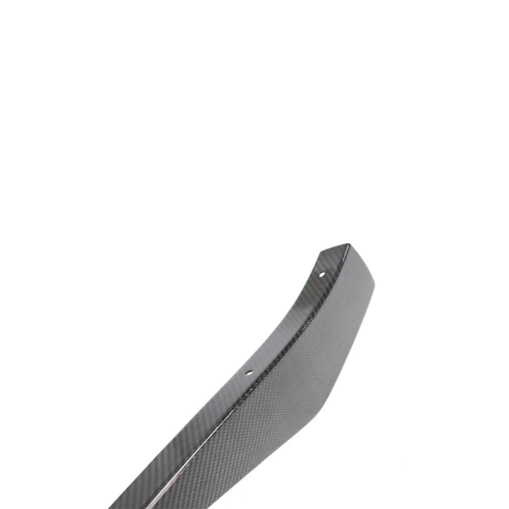 TOYOTA GR SUPRA A90 MK5 CARBON FIBER FRONT BUMPER CANARDS (2019+)