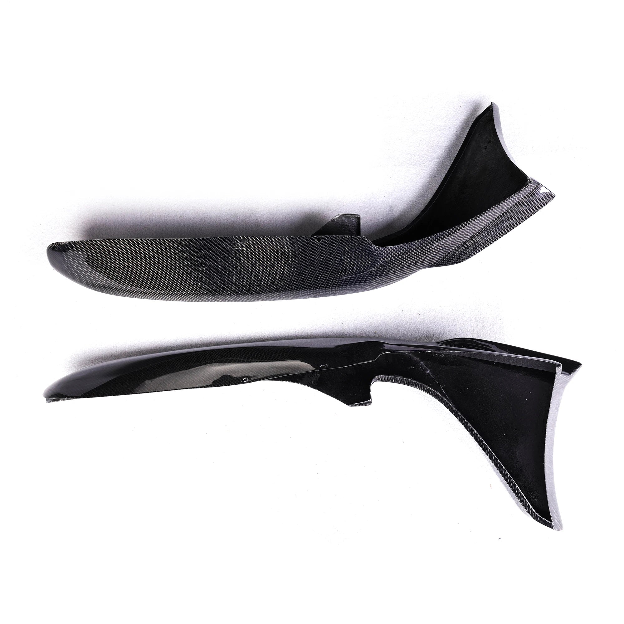 TOYOTA GR SUPRA A90 MK5 CARBON FIBER FRONT BUMPER SPATS (2019+)