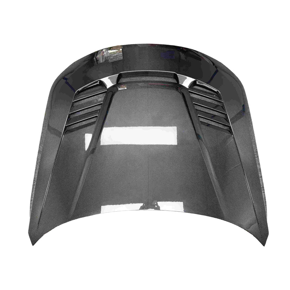 BMW 2 SERIES G42 & M2 G87 CARBON FIBER V STYLE BONNET